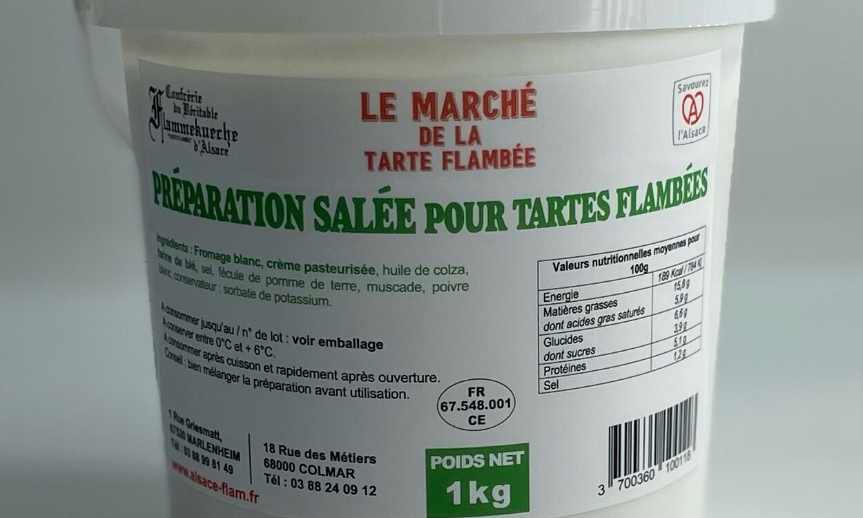 crème salée 1kg Barr