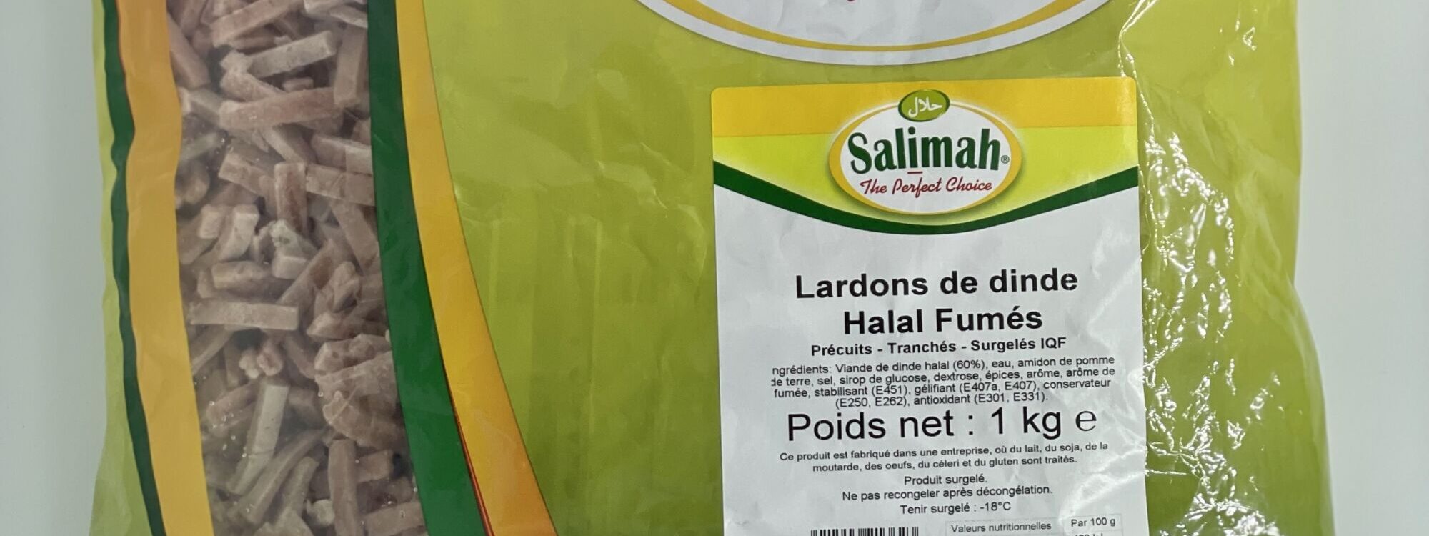 Lardons dinde hallal 1kg Ensisheim